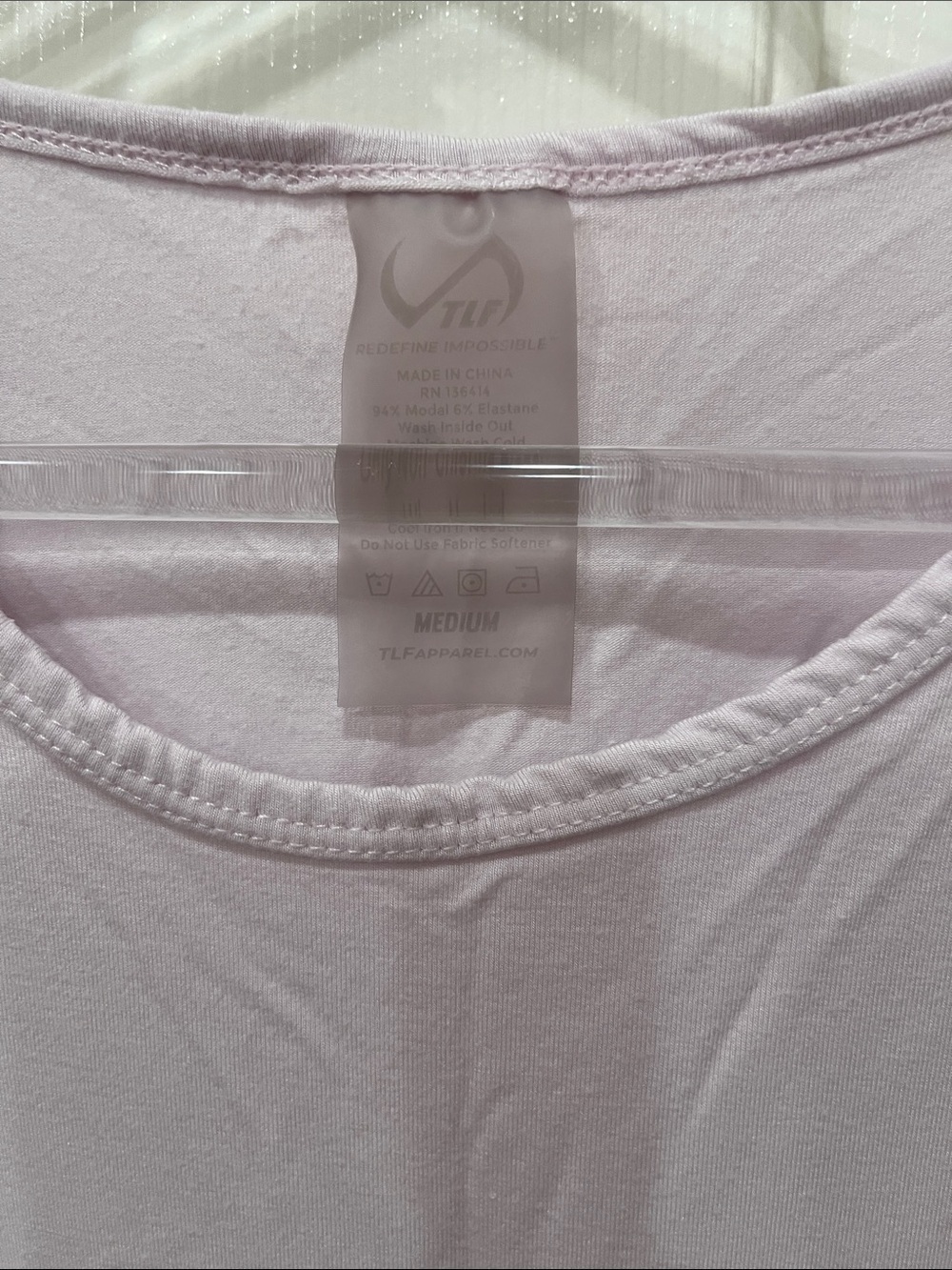 TLF- Women's Slate Lavender Performance Tank S:M - Picture 2 of 3